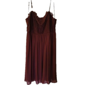 PURPLE M&S Marks and Spencers NWT Occasion Dress Spaghetti Straps Size  US 16